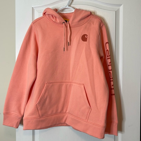 Carhartt Tops - Carhartt Relaxed Fit Midweight Logo Sleeve Graphic Sweatshirt XL